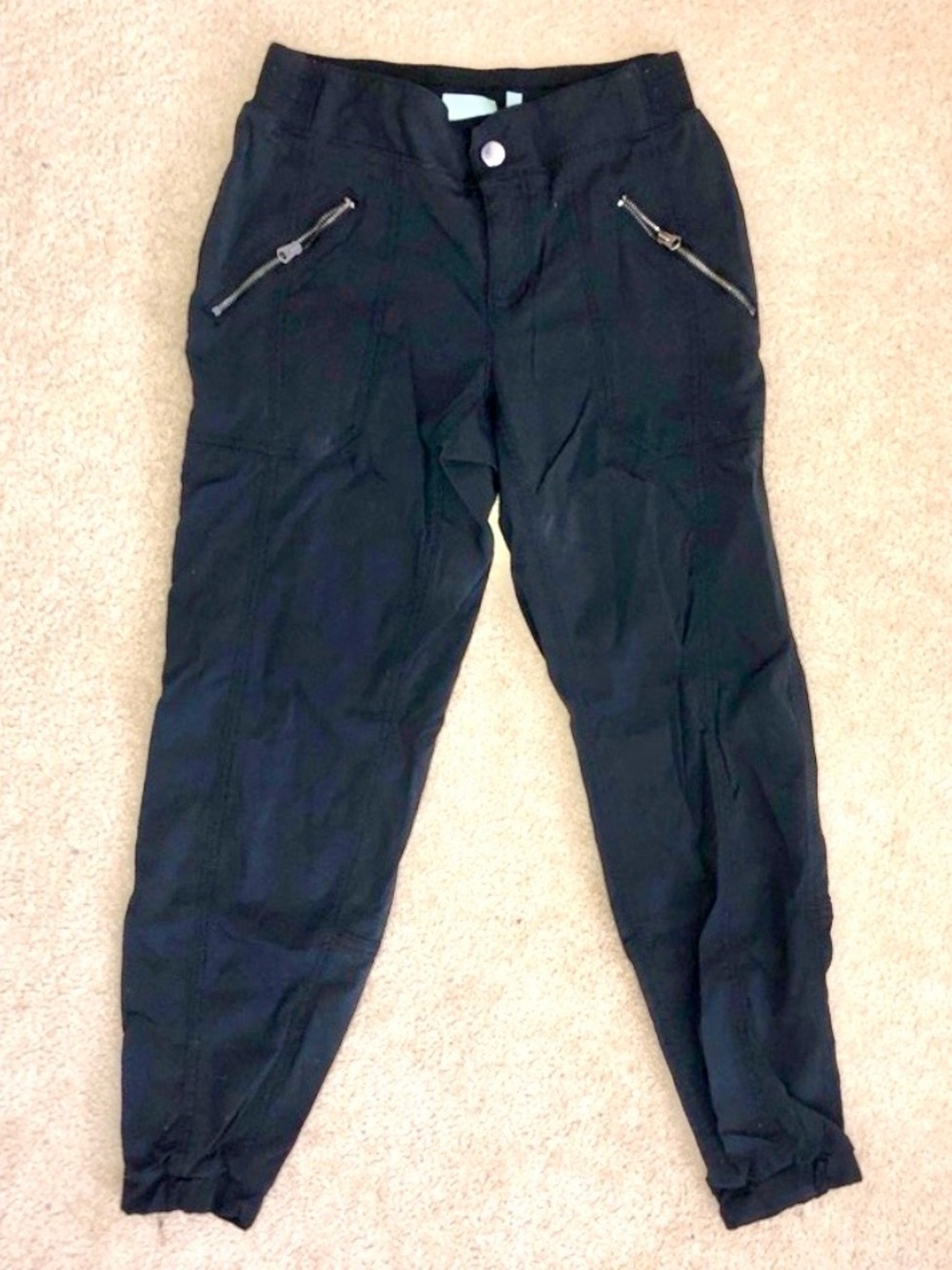Athleta perfect phone pocket joggers Black